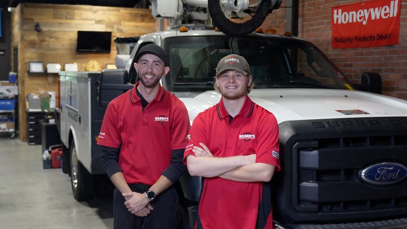 Team discussion on site