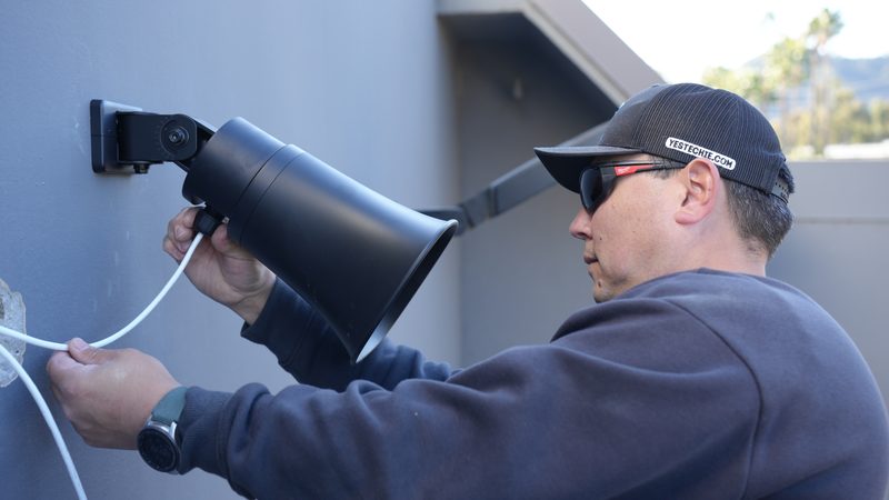 Speaker and intercom install