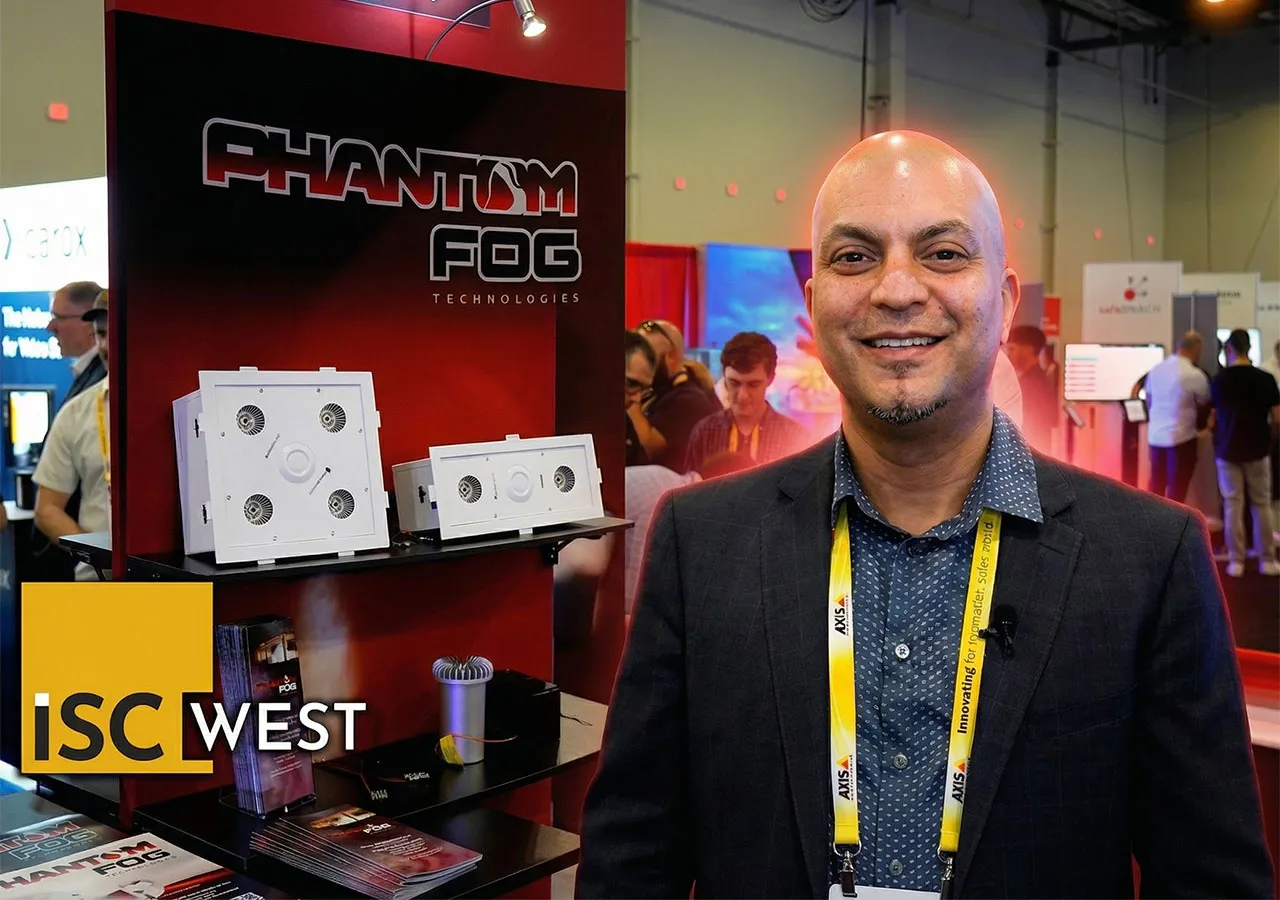 How Phantom Fog Stops Intrusions in 12 Seconds | ISC West 2026 Booth Tour