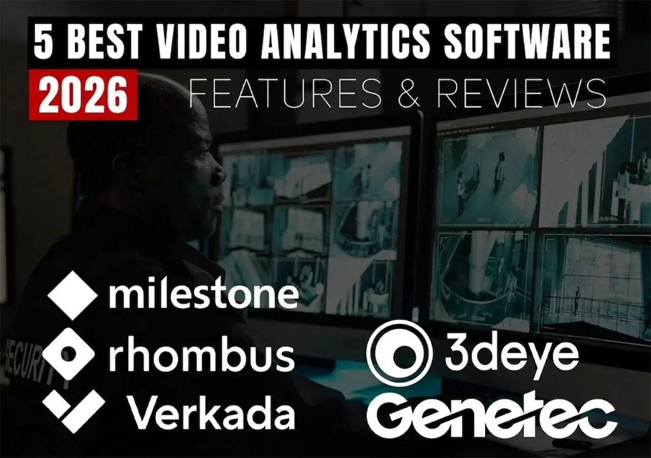 5 Best Security Video Analytics Software 2026 – Features & Reviews