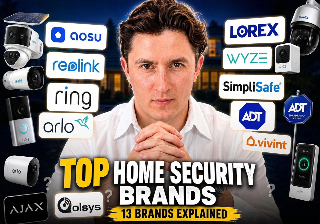  13 Home Security Brands I Trust in 2026 (And Why)