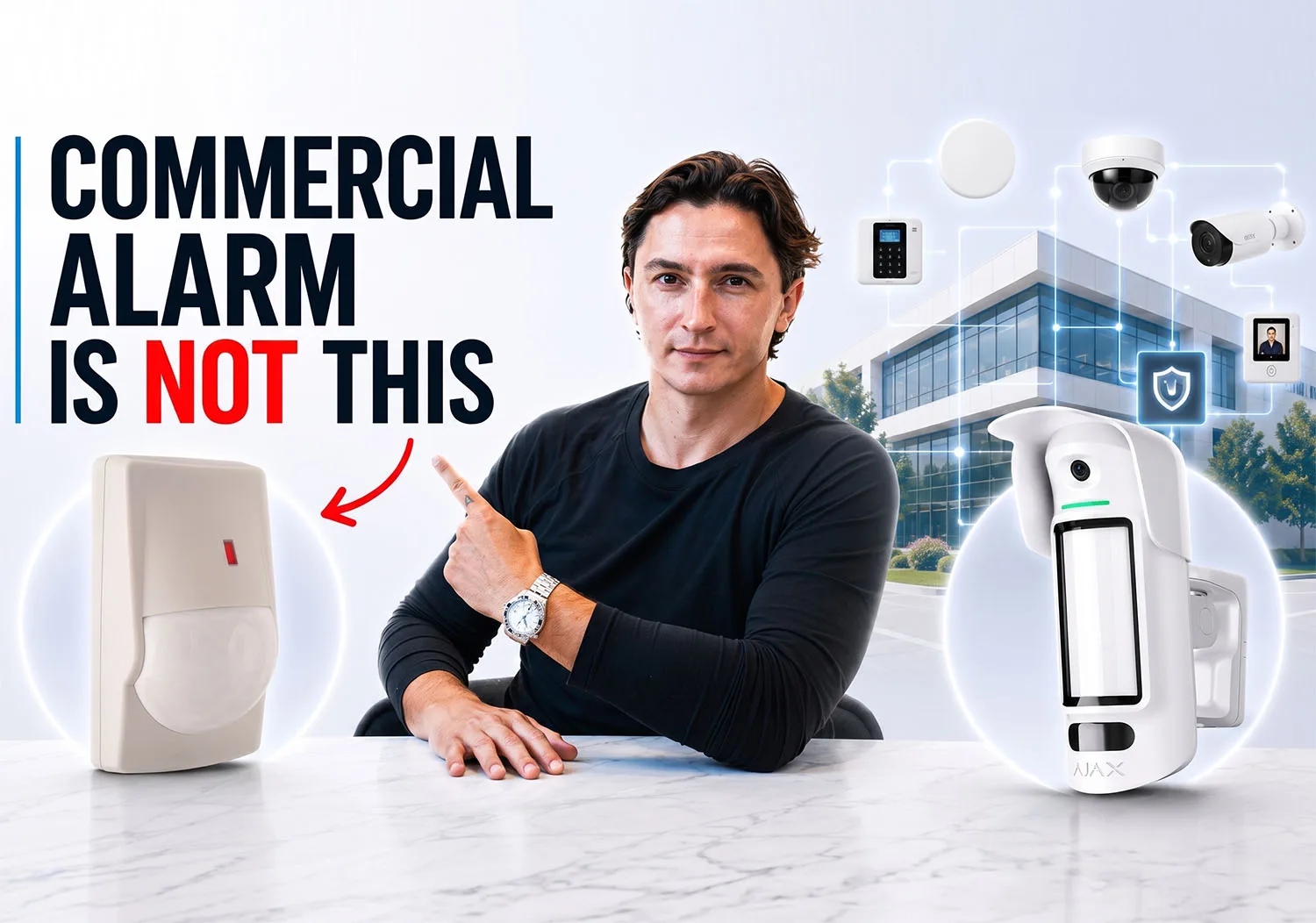 Commercial Alarm Systems vs Home Security: The Key Differences