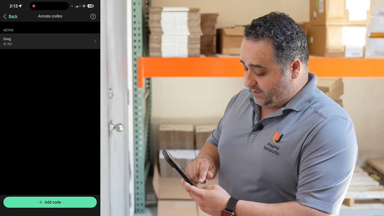 Reviewing real-time event logs and arming history in the Ajax mobile application