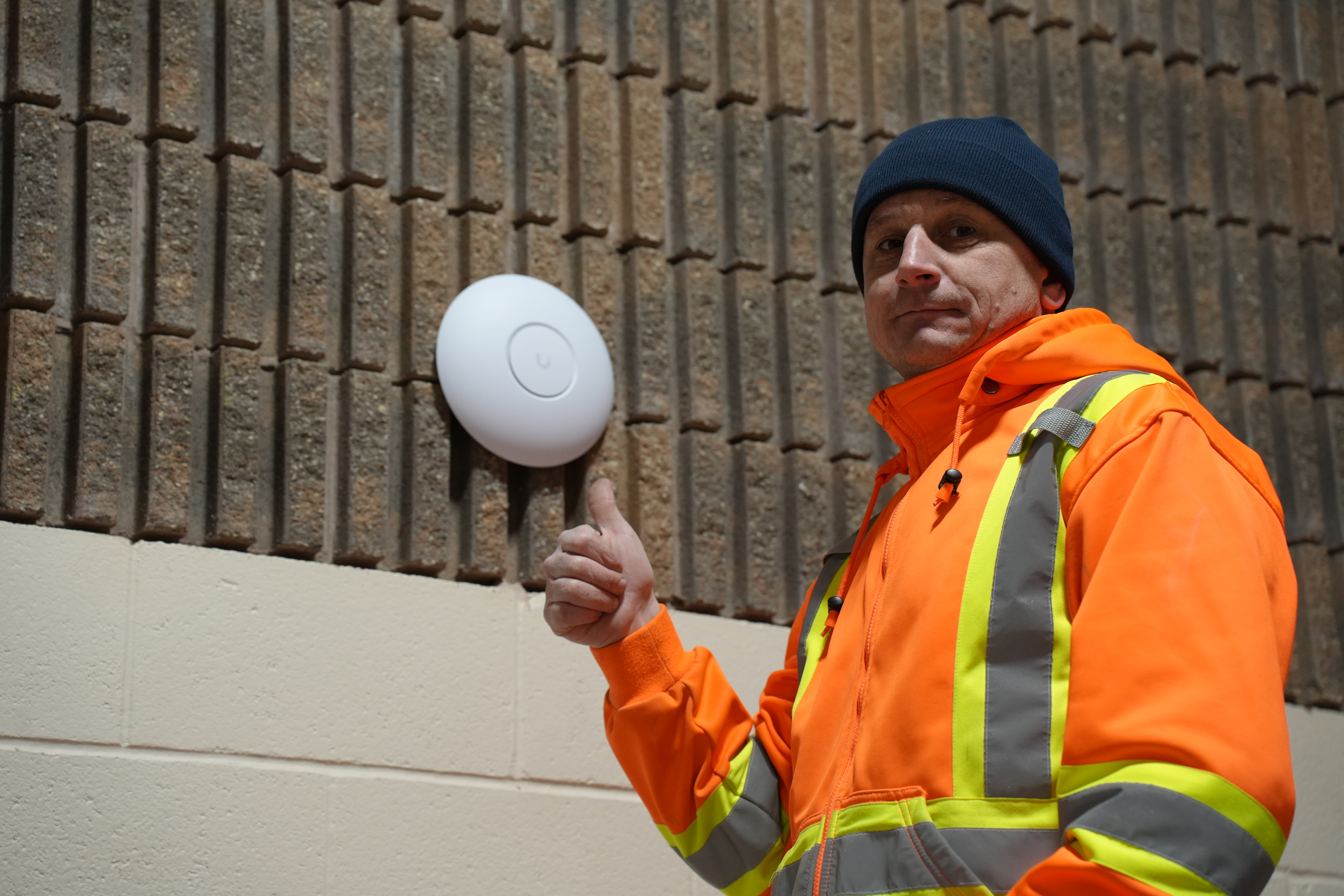 UniFi access point installation