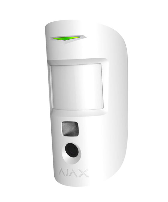 Ajax MotionCam PhOD White Wireless PIR Motion Detector With Camera - Image 2