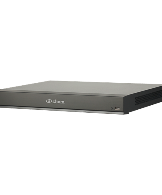 16 CHANNEL 1U 16POE AI NETWORK VIDEO RECORDER - 16TB