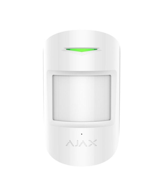 Ajax CombiProtect White Wireless PIR Motion & Glass Break Detector - Image 2