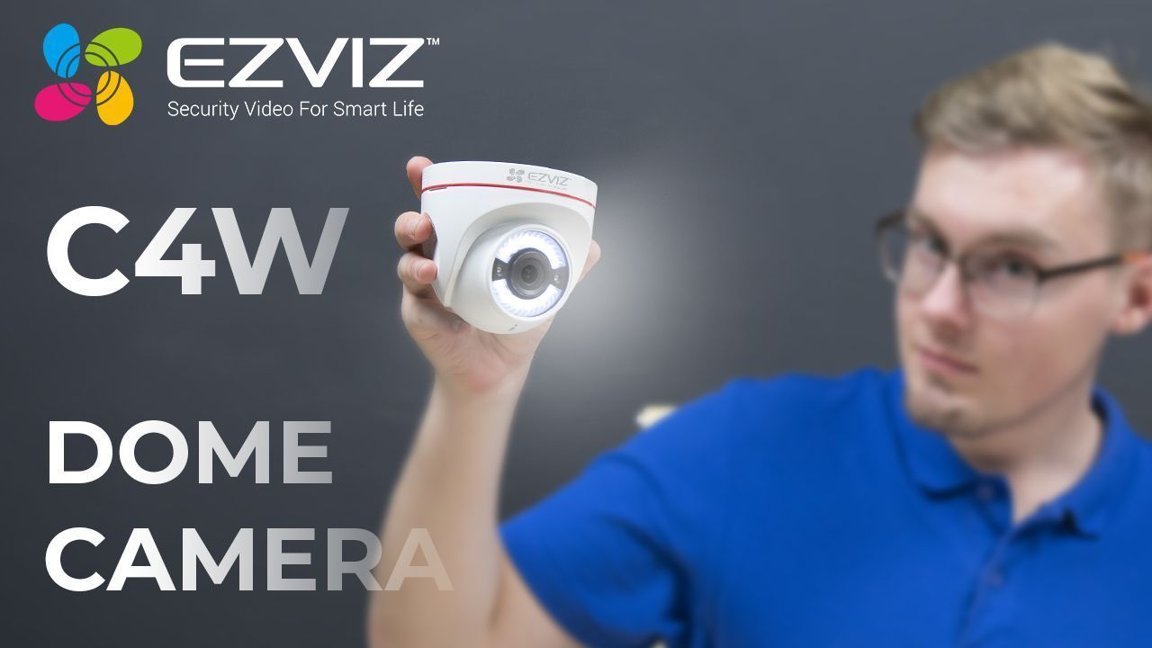 EZVIZ C4W Brand-new 1080p Outdoor Wifi Camera Review & Tutorial + Video Quality Test [CS-CV228]