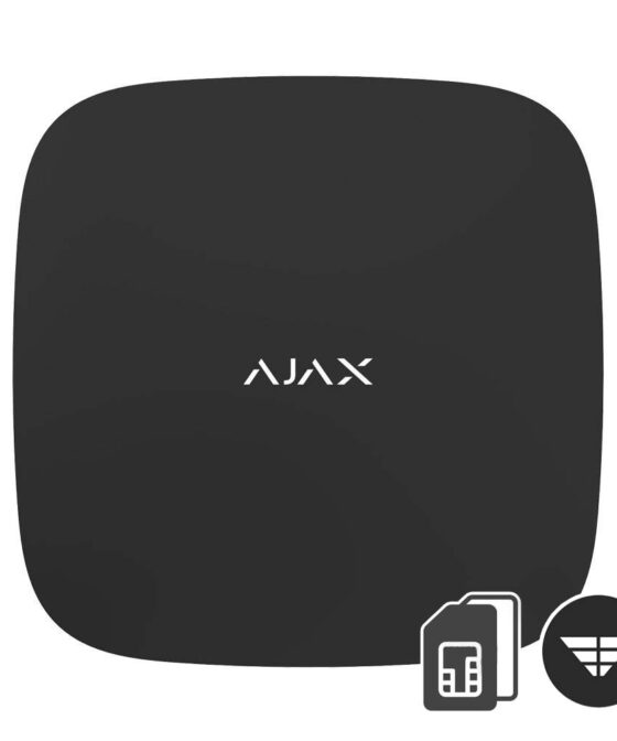 Ajax Kit 3 House with keypad (Hub 2 Plus) Black - Image 3