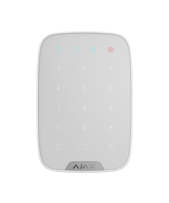 Ajax KeyPad White Wireless Quick Access Keyboard for Managing Ajax Alarm System - Image 2