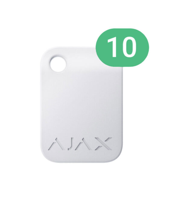 Ajax Tag White 10 devices Encrypted contactless card for keypad