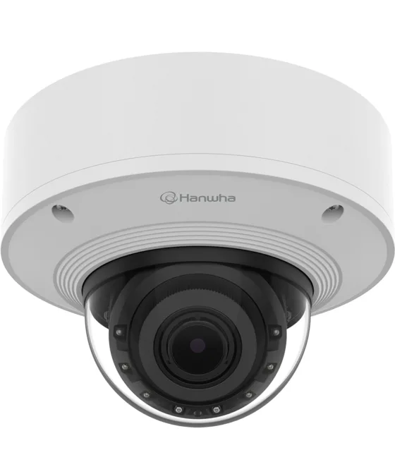 Hanwha SolidEDGE PNV-A6081R-E 2MP IR Outdoor Vandal Dome Camera with 1TB / 2TB SolidEDGE WAVE Recording Solution