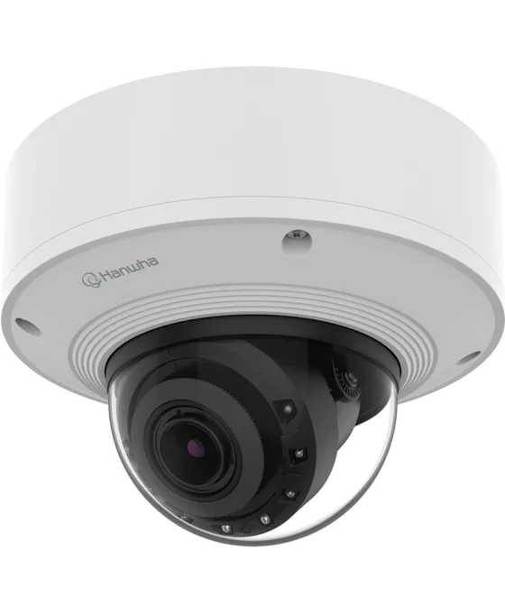 Hanwha SolidEDGE PNV-A6081R-E 2MP IR Outdoor Vandal Dome Camera with 1TB / 2TB SolidEDGE WAVE Recording Solution - Image 2