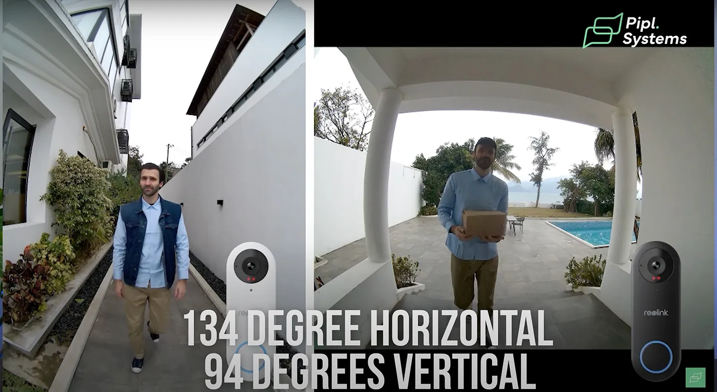 Reolink Angle Wedge Mount For Video Doorbell PoE & WiFi Models - Adjustable Mounting Bracket