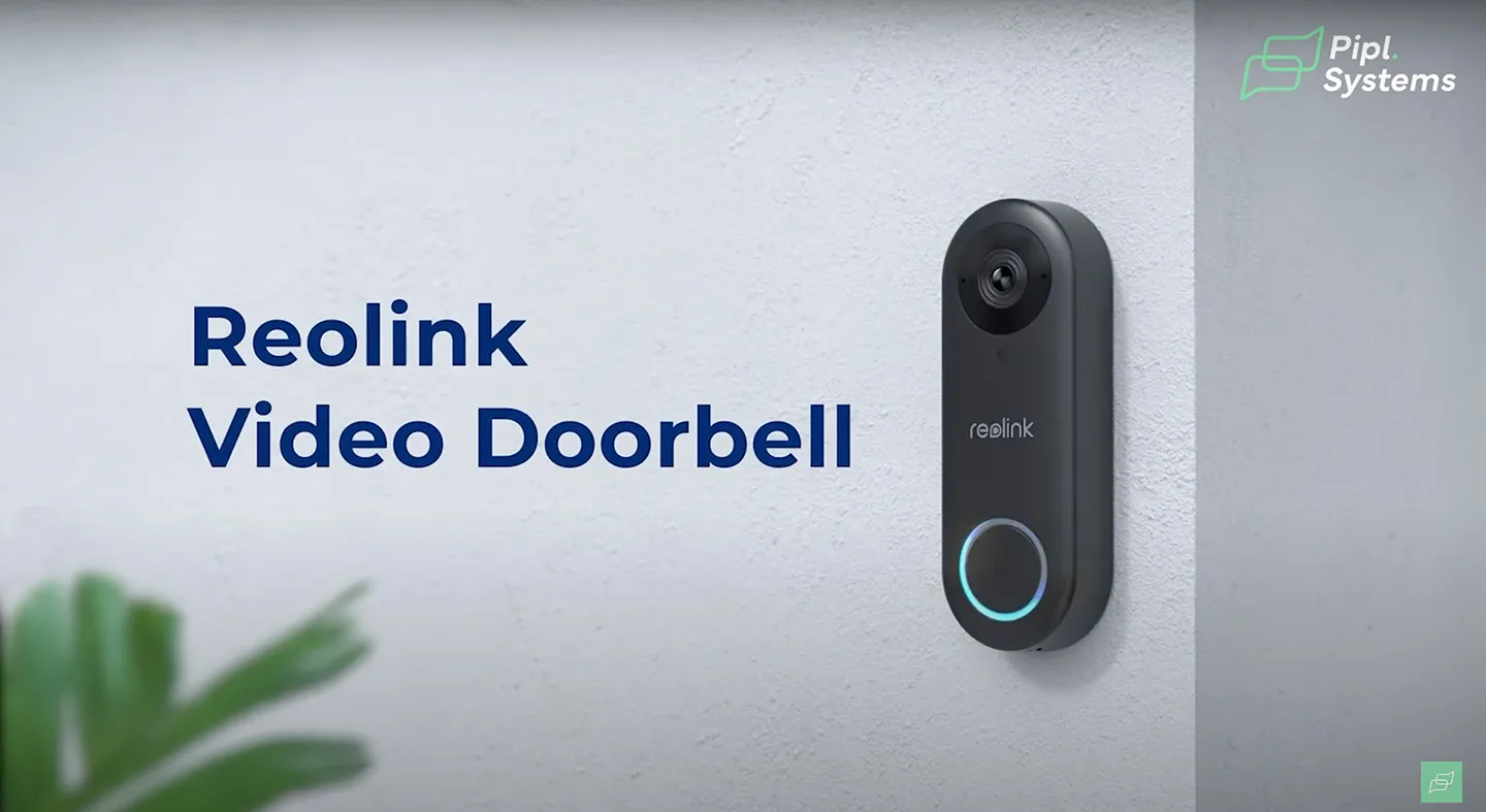 Reolink Smart 2K+ Wired PoE Video Doorbell with Chime