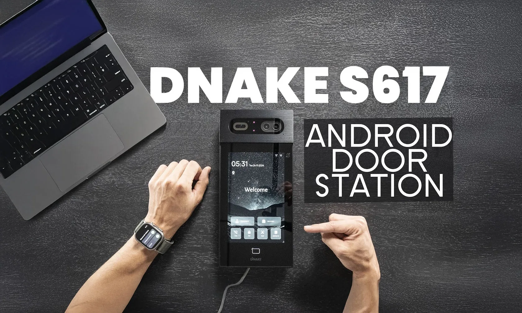 Dnake S617 Intercom Review: Dual HD Cameras, Anti-Spoofing Facial Recognition, Cloud Management