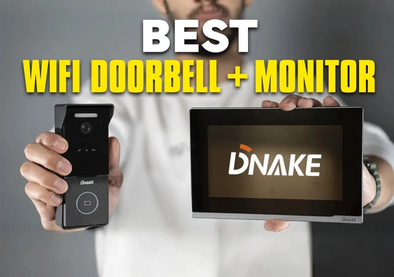 Dnake IPK05 Video Intercom Kit: Wi-Fi connection & Smart Features for Home Security