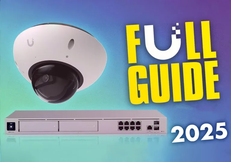 UniFi Protect Guide for Beginners: How to Choose and Set Up Consoles, NVRs, Cameras, and PoE Switches