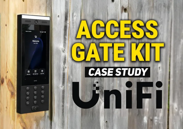 BodyShop Case Study: Gate Access via UniFi Protect Intercom + Ajax Alarm System