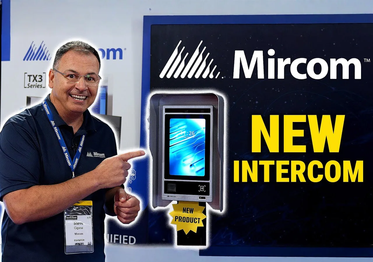 Groundbreaking Mircom TX3-T10 Intercom Unveiled: Effortless Secure Entry & Smart Cloud Control at Security Canada 2025