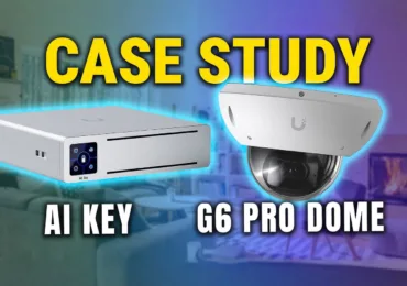 New UniFi G6 Pro Dome + AI Key: AI-Driven Threat Detection and Alerting