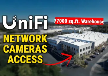UniFi Solution for Warehouse: Advanced AI Surveillance for a 77,000 Sq Ft Facility