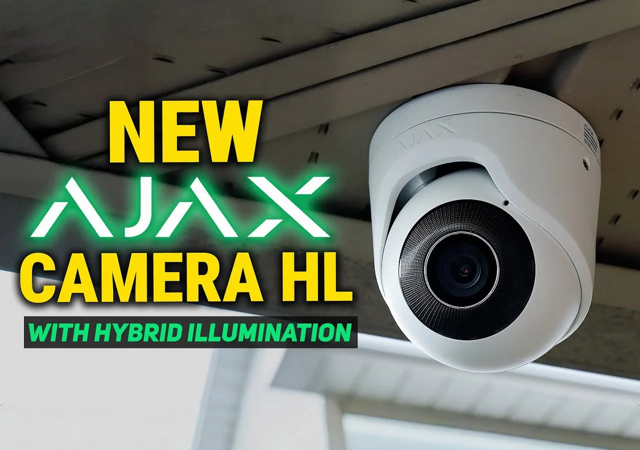 Full Guide to the New Ajax TurretCam HL with Hybrid illumination