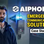 Aiphone Emergency Stations Providing Security for Parking Garages in 24-Story Building